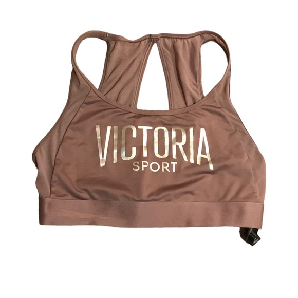 Victoria’s Secret Victoria’s Sport Metallic Spell-out Sports Bra - Picture 1 of 10